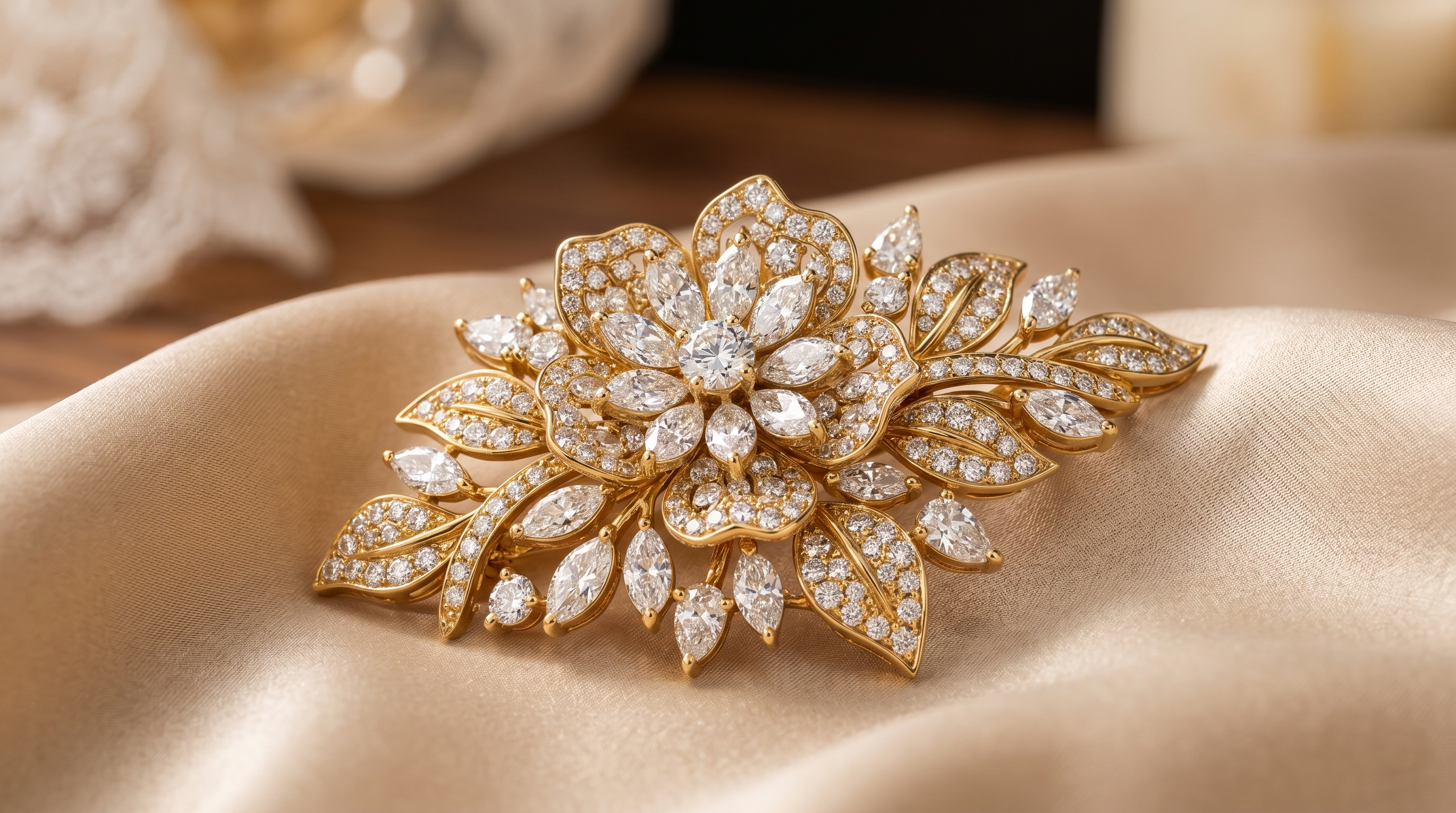 Bridal & Floral Brooches
