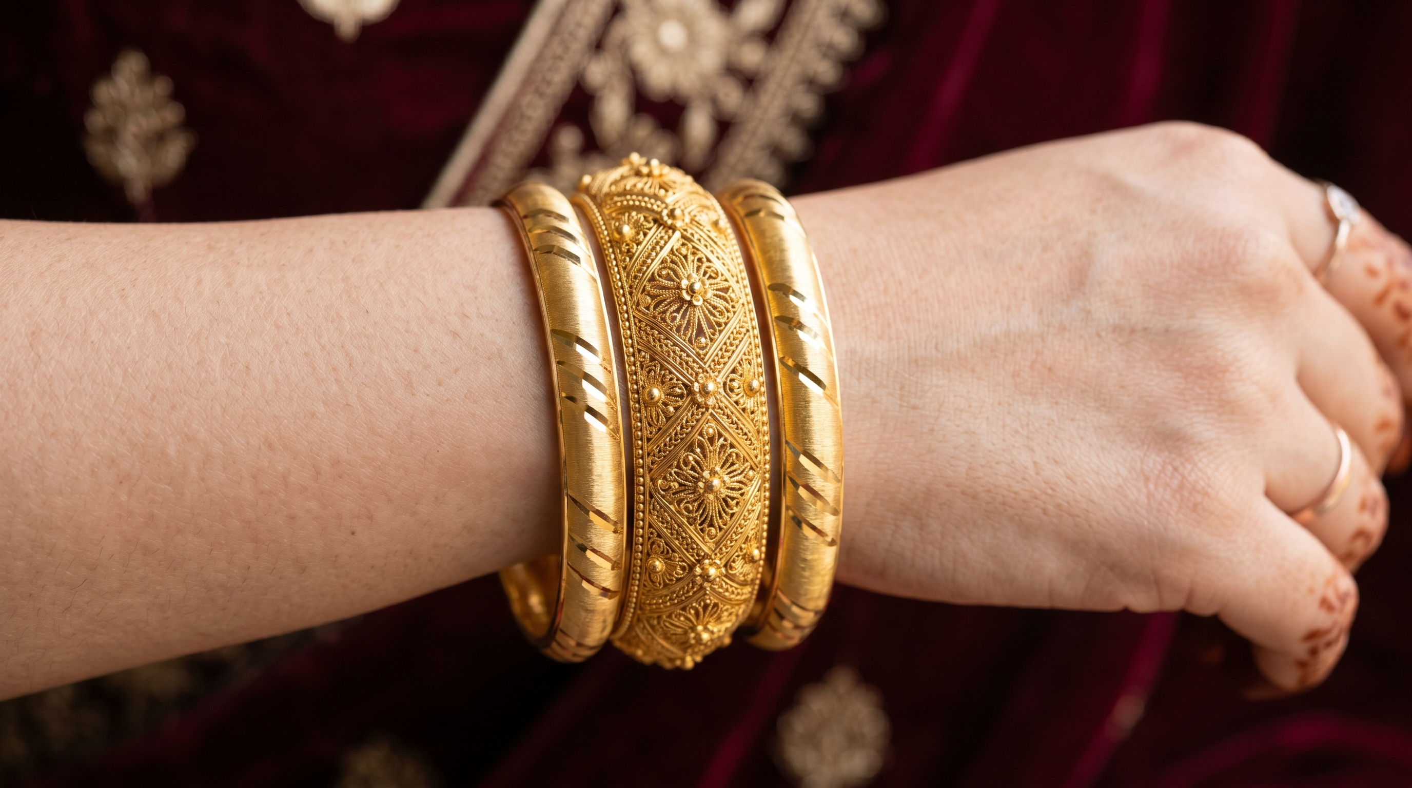 Gold Bangles