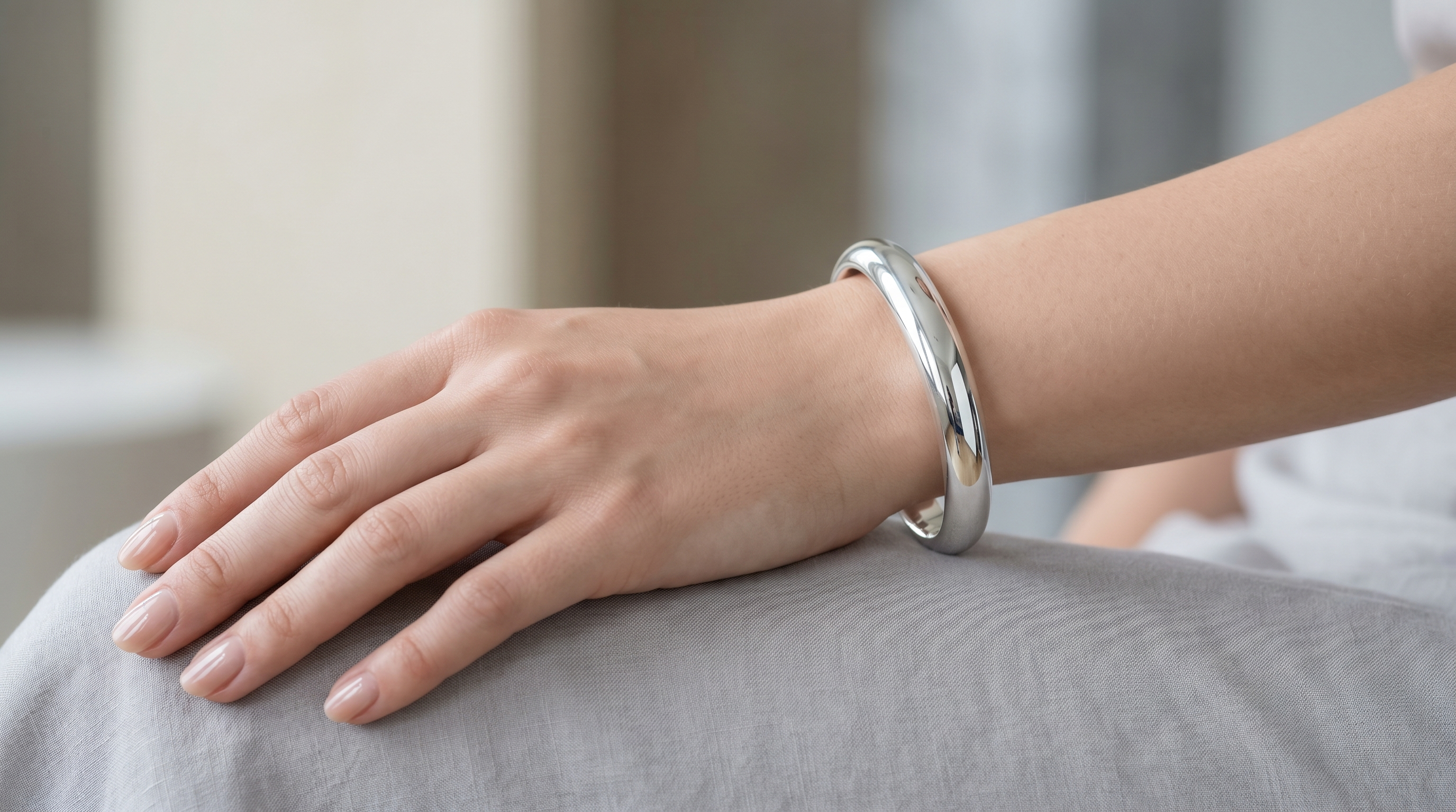 Silver Bangles